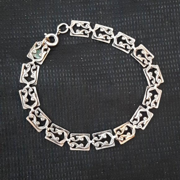 Vintage Danecraft sterling silver bracelet - Picture 1 of 3